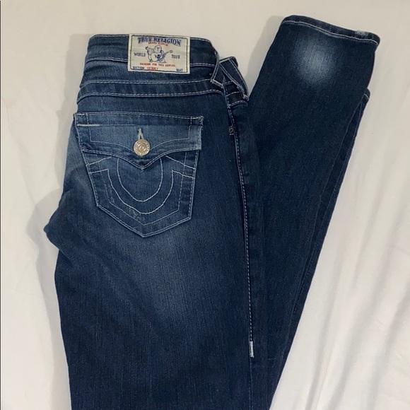 🔥HP🔥True Religion Lost Lagoon Skinny Jeans - Picture 4 of 10